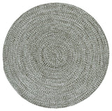 Safavieh Braided 5'-0" x 5'-0" Rug in Green