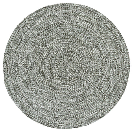 Safavieh Braided 5'-0" x 5'-0" Rug in Green