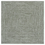 Safavieh Braided 5'-0" x 5'-0" Rug in Green