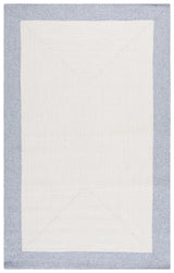 Safavieh Braided 4'-0" x 6'-0" Rug in Ivory / Grey