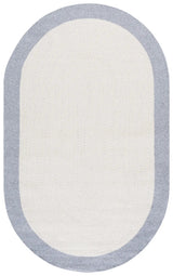Safavieh Braided 5'-0" x 8'-0" Rug in Ivory / Grey