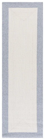 Safavieh Braided 2'-3" x 8'-0" Rug in Ivory / Grey