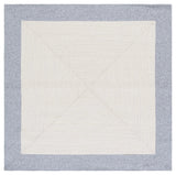 Safavieh Braided 5'-0" x 5'-0" Rug in Ivory / Grey