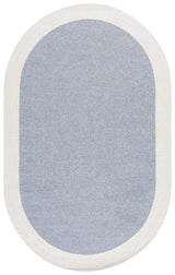 Safavieh Braided 5'-0" x 8'-0" Rug in Grey / Ivory