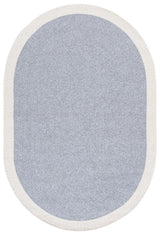 Safavieh Braided 4'-0" x 6'-0" Rug in Grey / Ivory