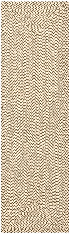 Safavieh Braided Brd173A Beige / Brown Rugs.