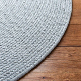 Safavieh Braided Brd176A Light Blue Rugs.