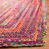 Safavieh Braided Brd210A Red/Multi Rug.