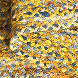 Safavieh Braided 4'-0" x 6'-0" Rug in Yellow / Brown