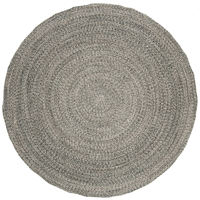 Safavieh Braided Brd256A Ivory/Steel Grey Rug.