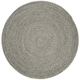 Safavieh Braided Brd256A Ivory/Steel Grey Rug.