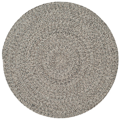 Safavieh Braided Brd256A Ivory/Steel Grey Rug.