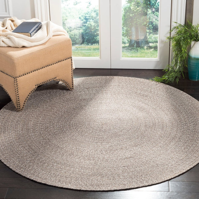 Safavieh Braided Brd256B Ivory/Beige Rug.