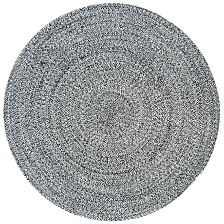 Safavieh Braided Brd256C Ivory/Black Rug.