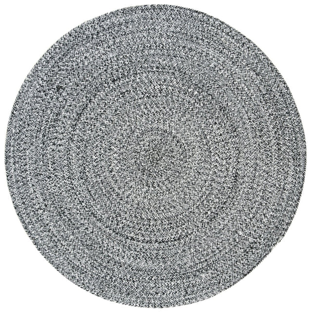 Safavieh Braided Brd256C Ivory/Black Rug.