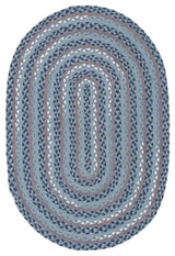 Safavieh Braided Brd257M Blue/Grey Rug.