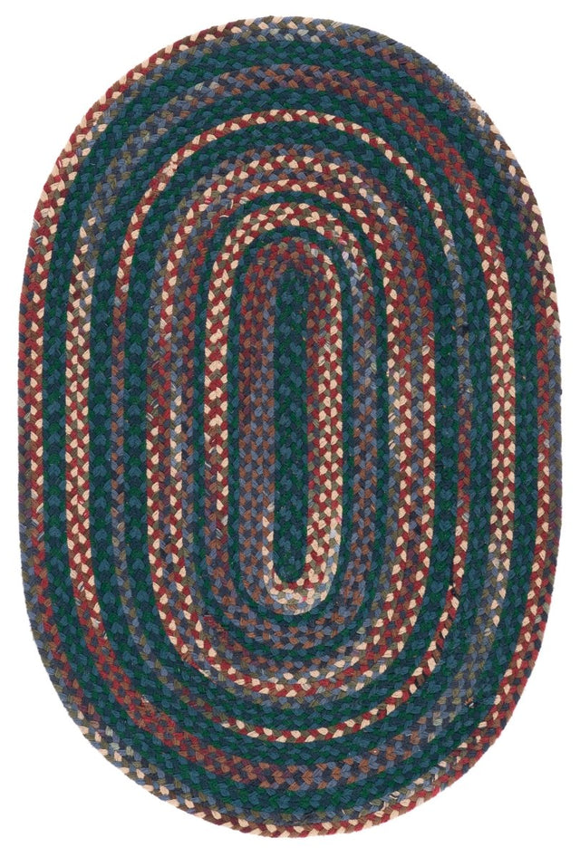 Safavieh Braided Brd257Y Blue/Green Rug.