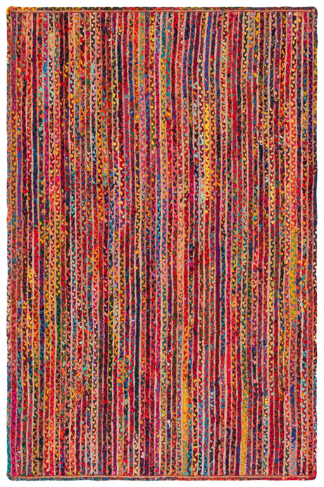 Safavieh Braided 4'-0" x 6'-0" Rug in Natural / Multi