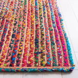 Safavieh Braided 4'-0" x 6'-0" Rug in Natural / Multi