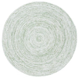 Safavieh Braided Brd270Y Ivory/Green Rugs.