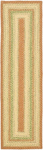 Safavieh Braided Brd303A Rust/Multi Rug.