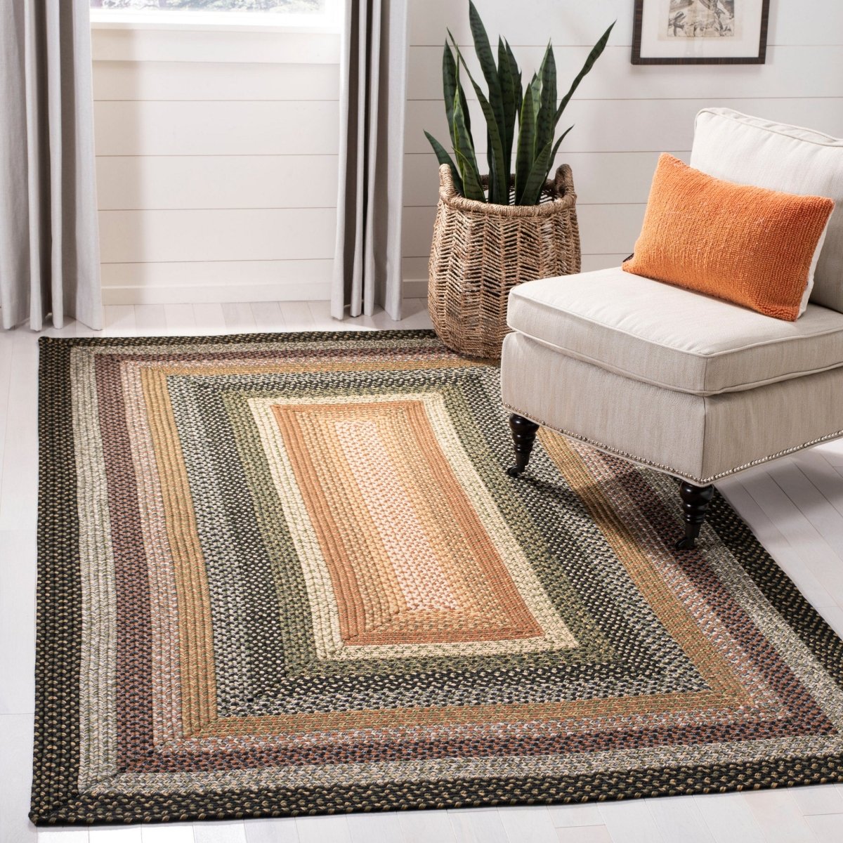Safavieh Braided Brd308A Multi Rug.