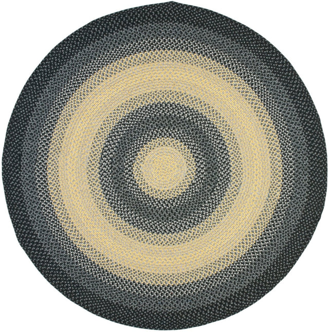 Safavieh Braided Brd311A Black/Grey Rug.