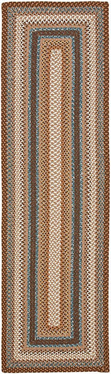 Safavieh Braided Brd313A Brown/Multi Rug.