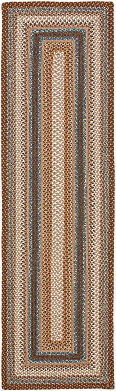 Safavieh Braided Brd313A Brown/Multi Rug.