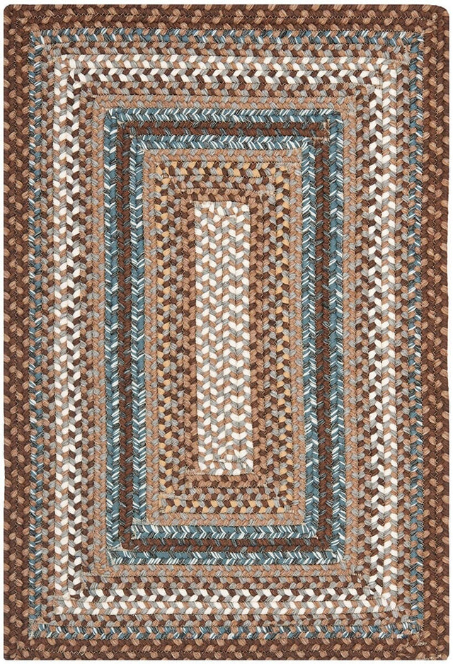 Safavieh Braided Brd313A Brown/Multi Rug.