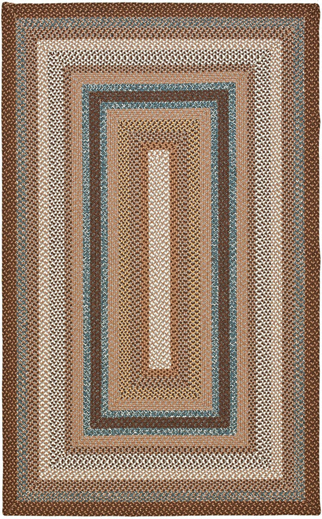 Safavieh Braided Brd313A Brown/Multi Rug.