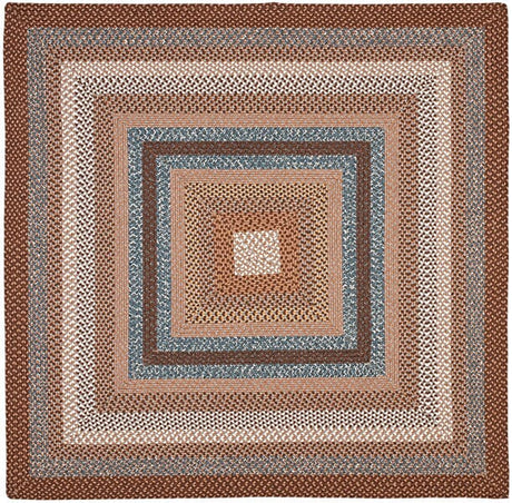 Safavieh Braided Brd313A Brown/Multi Rug.