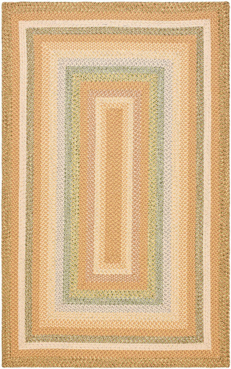 Safavieh Braided Brd314A Tan / Multi Rugs.