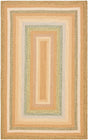 Safavieh Braided Brd314A Tan / Multi Rugs.