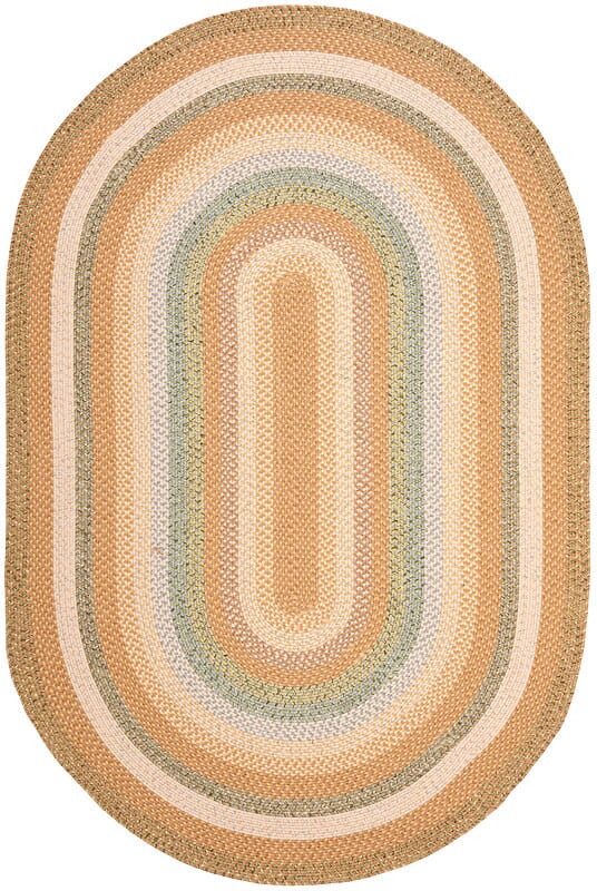 Safavieh Braided Brd314A Tan / Multi Rugs.