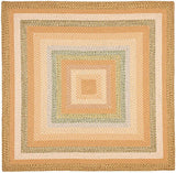 Safavieh Braided Brd314A Tan / Multi Rugs.