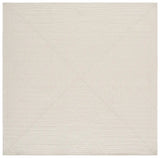 Safavieh Braided 6'-0" x 6'-0" Rug in Cream