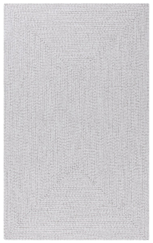 Safavieh Braided Brd315F Silver/Grey Rug.