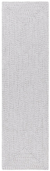 Safavieh Braided Brd315F Silver/Grey Rug.