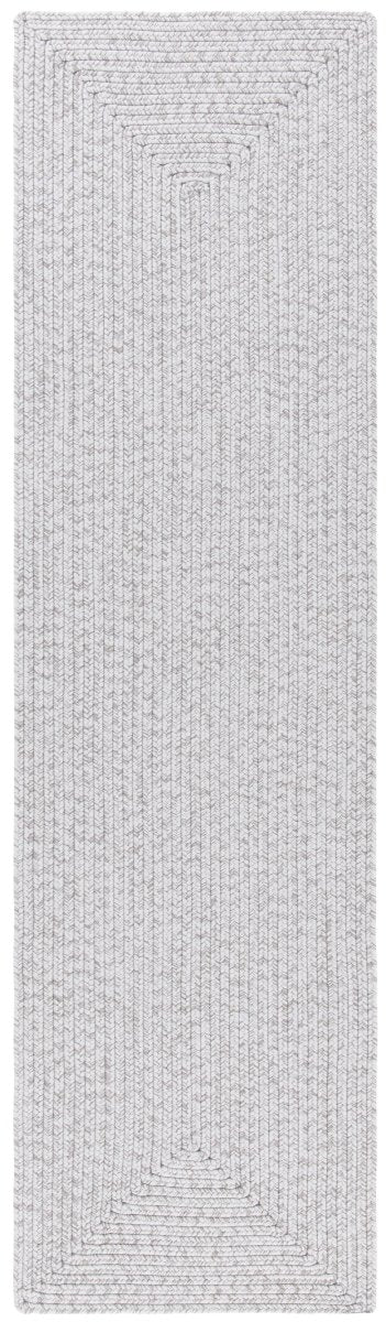 Safavieh Braided Brd315F Silver/Grey Rug.