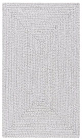 Safavieh Braided Brd315F Silver/Grey Rug.
