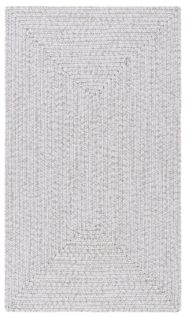 Safavieh Braided Brd315F Silver/Grey Rug.