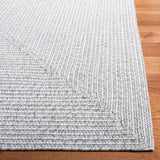 Safavieh Braided Brd315F Silver/Grey Rug.