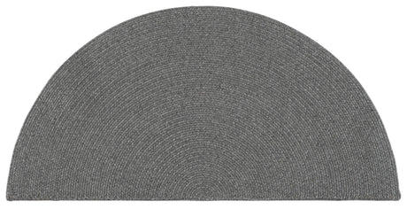 Safavieh Braided 2'-0" x 4'-0" Rug in Dark Grey