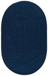 Safavieh Braided 5'-0" x 8'-0" Rug in Navy