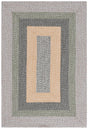 Safavieh Braided Brd318F Grey/Green Rug.