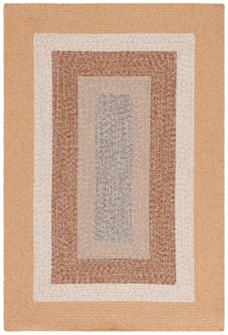 Safavieh Braided Brd318S Brown/Light Brown Rug.