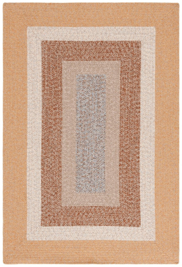 Safavieh Braided Brd318S Brown/Light Brown Rug.