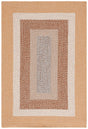 Safavieh Braided Brd318S Brown/Light Brown Rug.