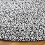 Safavieh Braided Brd351A Ivory/Black Rugs.